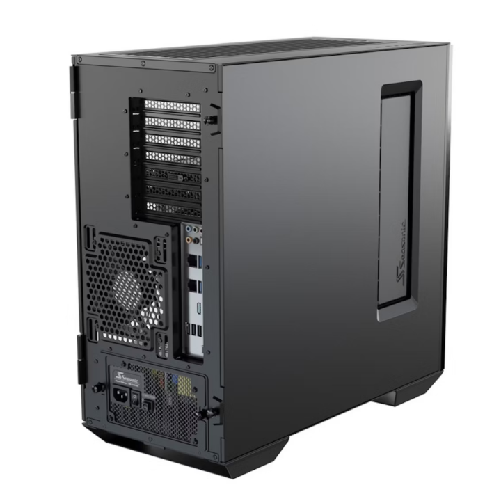 Seasonic SYNCRO Q704 PC Case, Mid Tower + SYNCRO DPC-650 Gold Power Supply
