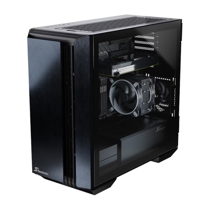 Seasonic SYNCRO Q704 PC Case, Mid Tower + SYNCRO DPC-650 Gold Power Supply
