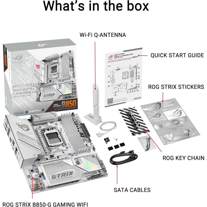 Motherboard Asus ROG Strix B850-G Gaming WiFi AMD AM5